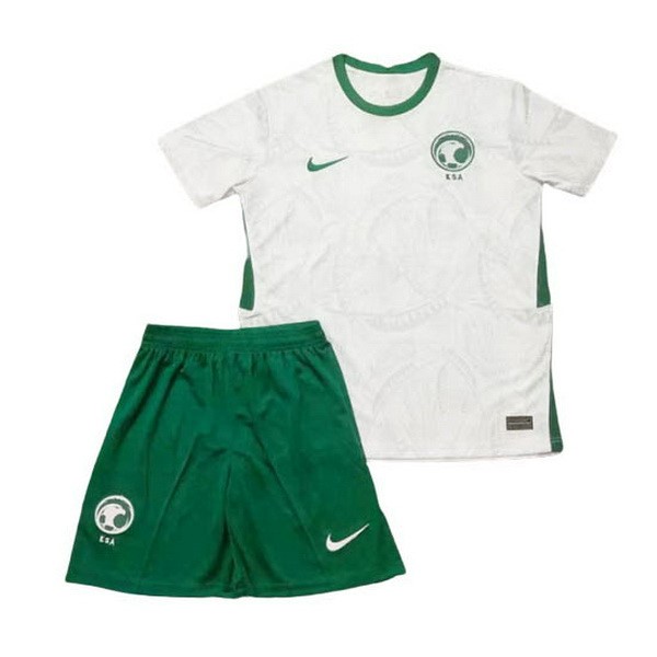 Camiseta Arabia Saudita 1ª Niños 2020 Blanco